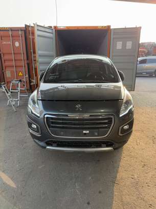 Peugeot 3008 diesel 2017 boîte auto intérieur cuir blanc image 13