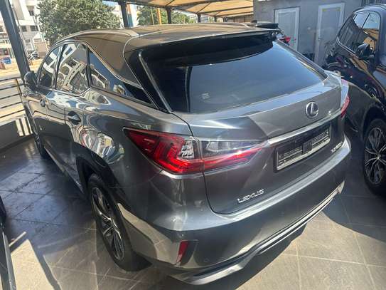 Lexus Rx450h 2021 gris Interieur cuir image 4