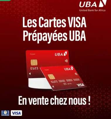 CARTE PREPAYEE UBA (visa; mastercard et gim uemoa) image 1