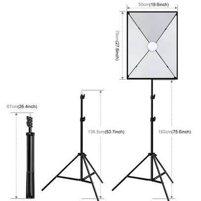 Paire softbox lumière studio complete image 4
