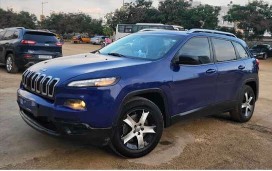 Jeep Cherokee 4x4 Bleu SUV Spacieux et Polyvalent image 1