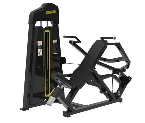 Technogym presse pectoraux inclinée acier robuste image 1