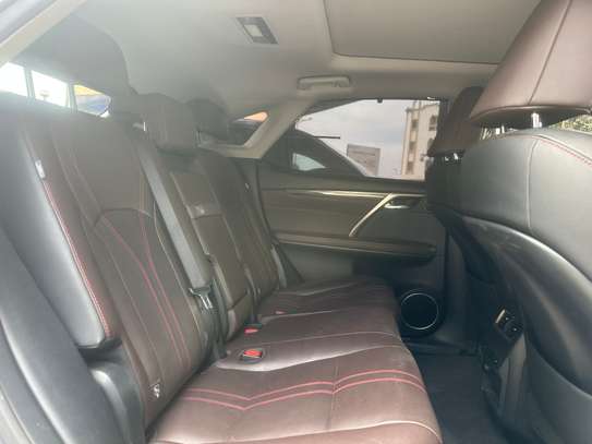 Lexus Rx450h 2021 gris Interieur cuir image 7