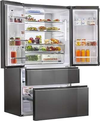 REFRIGERATEUR 1000LITRES HAIER SIDE BY SIDE 4PORTES FRENCH image 3