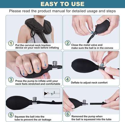 Appareil de traction cervicale | Étireur de cou image 9
