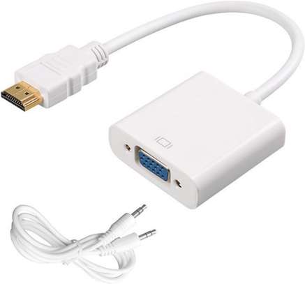 Adaptateur convertisseur vidéo HDTV 1080P HDMI vers VGA image 4