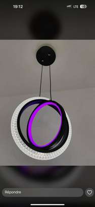 Lustre design moderne métal image 5