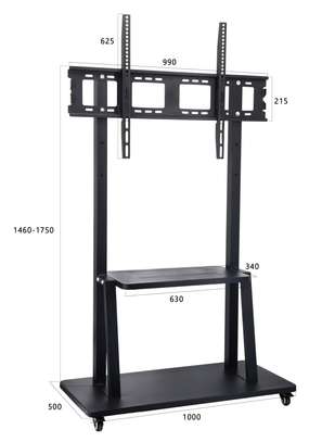 Support Tv mobile sur roulettes pour 50-98" pouces image 2