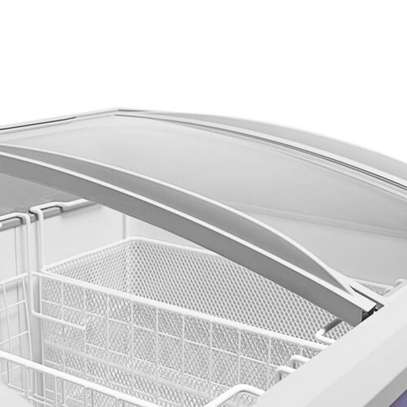 CONGELATEUR 400LITRES HISENSE HORIZONTAL VITRINE image 3