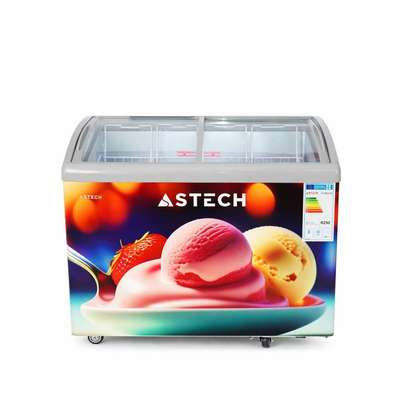 CONGELATEUR 400LITRES ASTECH HORIZONTAL VITRINE image 3