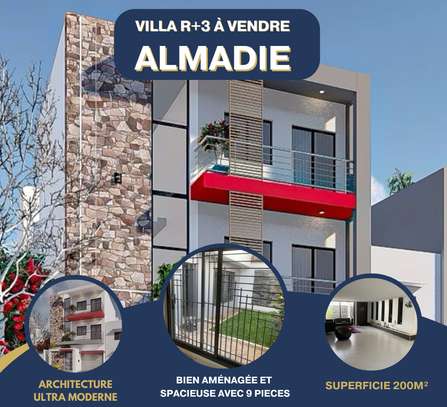 Villa R+3 à vendre Almadie image 1