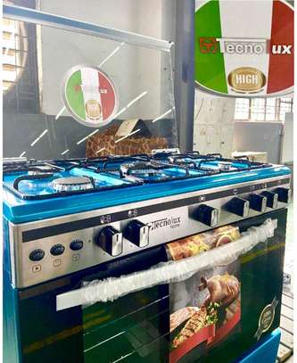 CUISINIÈRE 5FEUX FULL OPTION TECHNOLUX 90X600 image 1