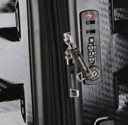 Valise SAMSONITE noir rigide avec code image 3