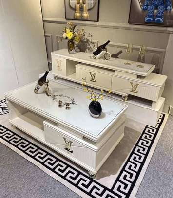 ENSEMBLE TABLE TV TABLE BASSE VIP 428+TV428 image 1