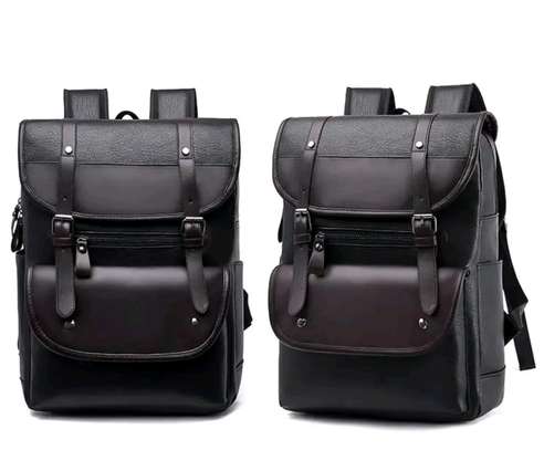 Sac à dos en Cuir Pu pour professionnels et Étudiants image 1
