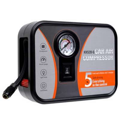 Gonfleur Pneu Voiture, Compresseur d'air avec lampe image 3