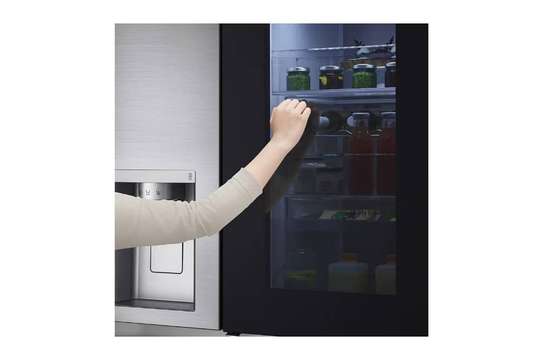 REFRIGERATEUR LG SIDE BY SIDE 2PORTES AVEC FONTAINE GRIS image 2