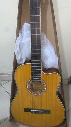 Guitare acoustique classique  taille standard sunburst image 6