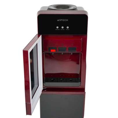 FONTAINE ASTECH AVEC FRIGO NOIR ROUGE FNT39VER image 4