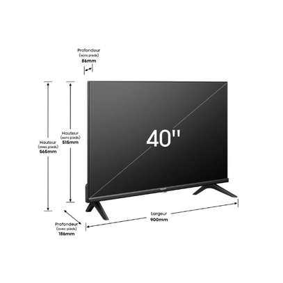 TELEVISEUR HISENSE 40" LED SMART VIDAA 40A4Q image 2
