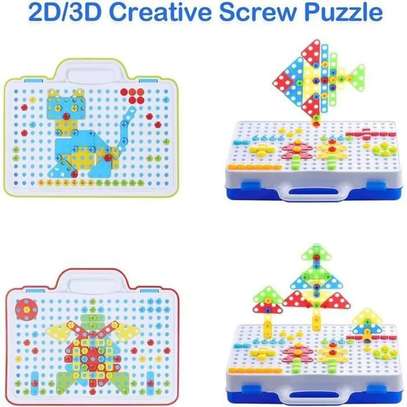 jouet puzzle 3D Mosaïque à assembler Set 216 Pcs image 4