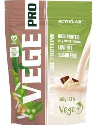 ACTIVLAB VEGE PRO 500G PROTÉINE VÉGAN CHOCOLAT-BANANE image 1