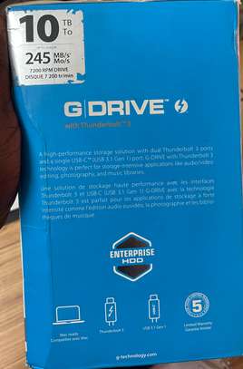 Disque dur externe G-Technology G-DRIVE 10To USB-C image 6
