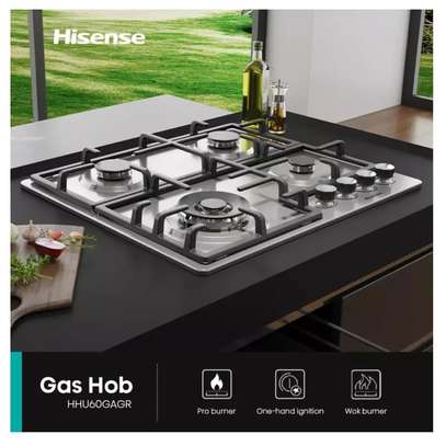 PROMO PLASTIQUE HISENSE ENCASTRABLE 4FEUX 60X60 INOX image 2