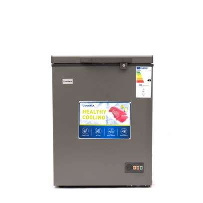 CONGÉLATEUR 200LITRES DESKA HORIZONTAL GRIS FRZ175DK image 1