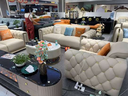 Salon en cuir 7 places image 8