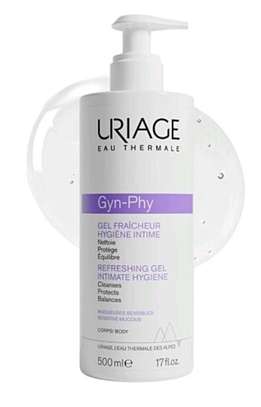 Uriage Gyn-Phy Gel Fraicheur Hygiène Intime Nettoyant 500ml image 1
