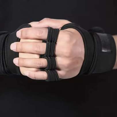 Gants de gymnastique haltères Crossfit, Support de poignet image 9
