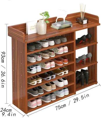 Rangement chaussures bois image 1