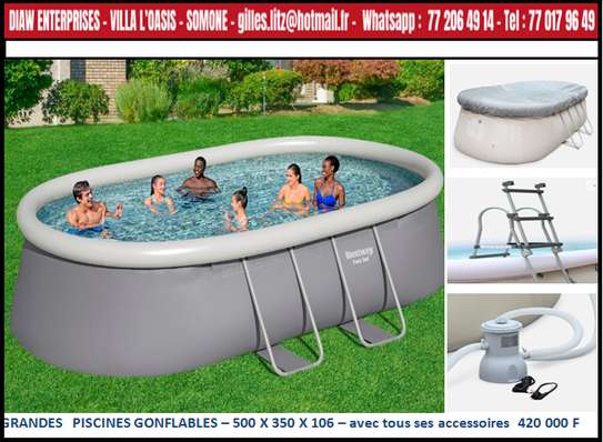 GRANDES PISCINES GONFLABLES image 1