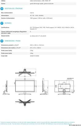 Ecran PC Gamer 24 pouces 180Hz Haut-parleurs- iiyama image 6