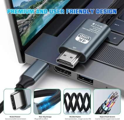 Adaptateur USB C à HDTV, Type C au convertisseur HDTV image 3