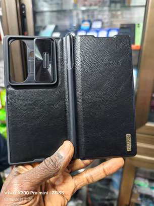 pochette cuir Samsung galaxy fold 4/5/6/7 clapet image 2