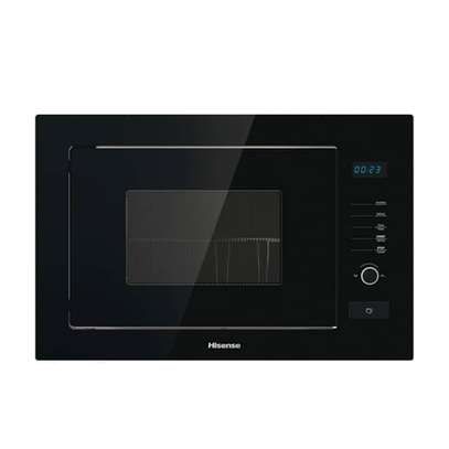 MICRO ONDE 25LITRES HISENSE ENCASTRABLE AVEC GRILLE NOIR image 3