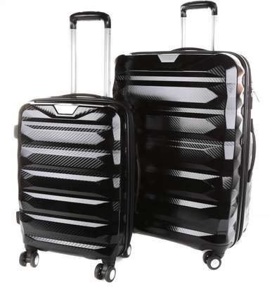 Valise SAMSONITE noir rigide avec code image 1