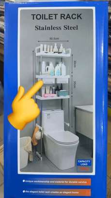 Étagère WC 3 niveaux gain de place image 3