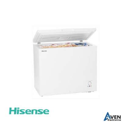 CONGELATEUR HORIZONTAL  HISENSE 190 L SILVER  GRIS- A++ image 1