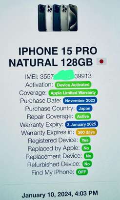 IPhone 15 pro image 1