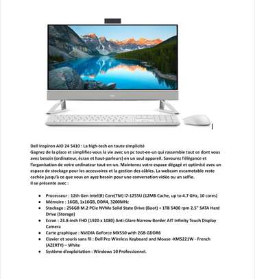 ORDINATEUR DELL INSPIRON ALL IN ONE 5410 : i7, 16 Go image 3