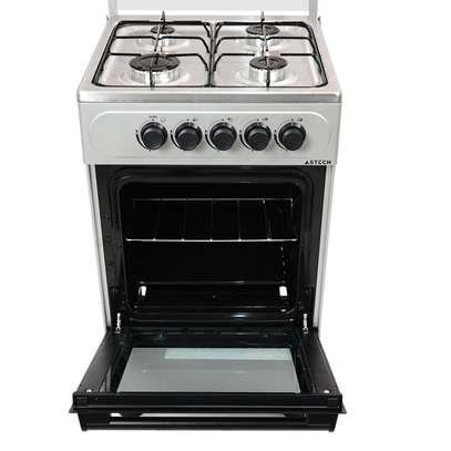 CUISINIERE 4FEUX ASTECH 50X50 A GAZ GRIS CSL50DAS14 image 6