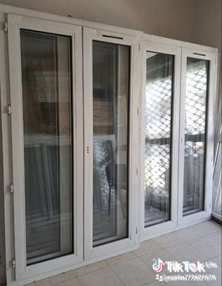 Porte double battants pvc antibruit quasi blindée image 1
