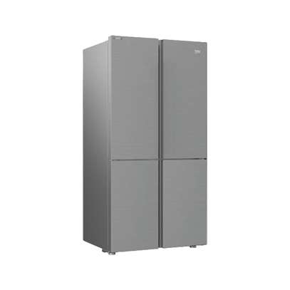 Refrigerateur beko side by side 4porte inox 600l image 2
