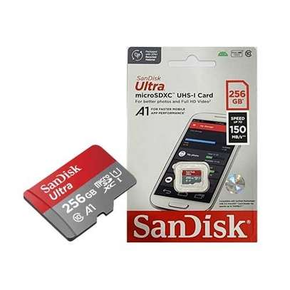 MICRO SD 256 GB SANDISK ULTRA ORIGINAL image 1