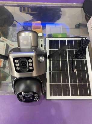 Caméra solaire 4g à double objectif image 4