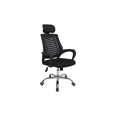 Chaise De Bureau – Pivotante – Confortable – Noir image 2