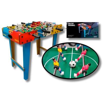Table de baby-foot haut de gamme en bois MDF pour enfants image 6